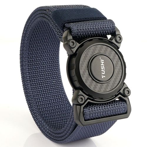 New quick release button tactical nylon belt; working clothes; outdoor training belt; casual men's belt; wholesale by manufacturers